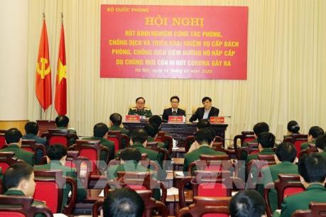 Phó Thủ tướng: Quân đội góp phần quan trọng trong phòng, chống dịch do virus Corona