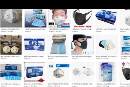 Dịch COVID-19: Xử lý 5.200 gian hàng với trên 21.000 sản phẩm vi phạm