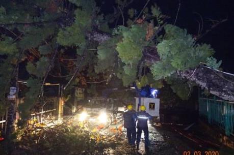 Điện lực miền Bắc khắc phục thiệt hại nặng do mưa đá, giông lốc