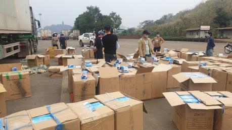 Phát hiện kho hàng chứa 1 triệu khẩu trang không rõ nguồn gốc