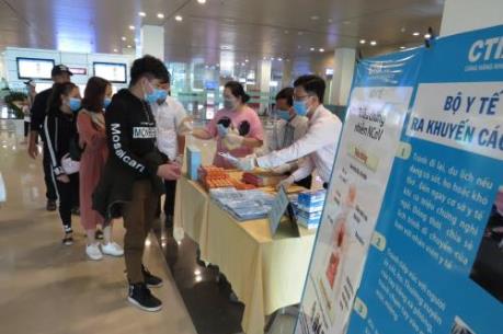 Dịch COVID-19: Cảng hàng không quốc tế Cần Thơ đã đón 1.868 khách từ vùng dịch