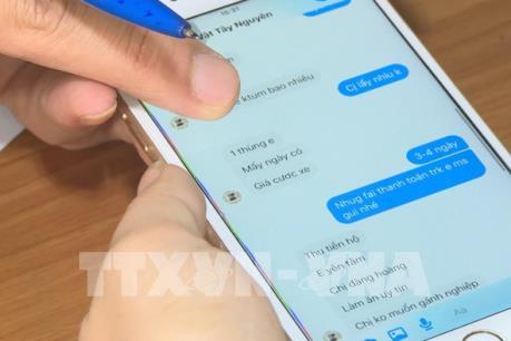 Bắt đối tượng lừa bán khẩu trang qua mạng xã hội