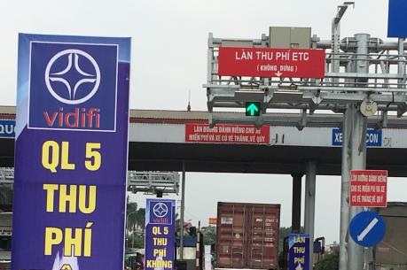 Chính thức thu phí không dừng trên Quốc lộ 5 từ ngày 12/3