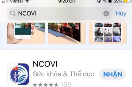 Hơn 115.000 bản khai y tế tự nguyện trên ứng dụng NCOVI