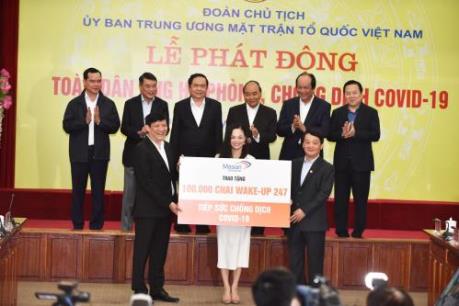 Masan hỗ trợ chống hạn và chống dịch COVID-19
