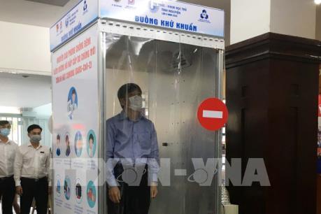 Cận cảnh buồng khử khuẩn phòng chống COVID-19