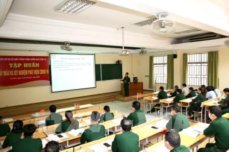 Các cơ sở y tế của Quân đội sẵn sàng xét nghiệm phát hiện COVID-19