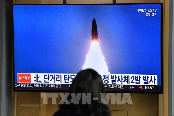 Hàn Quốc: Các vật thể trong vụ phóng mới nhất của Triều Tiên bay xa 410 km