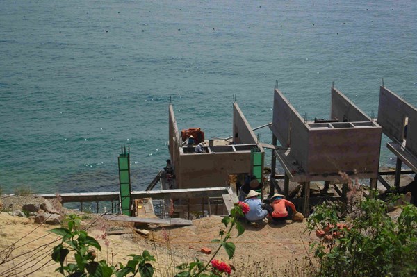 Buộc dừng và chưa được phép thi công ba dự án du lịch ven biển Quy Nhơn