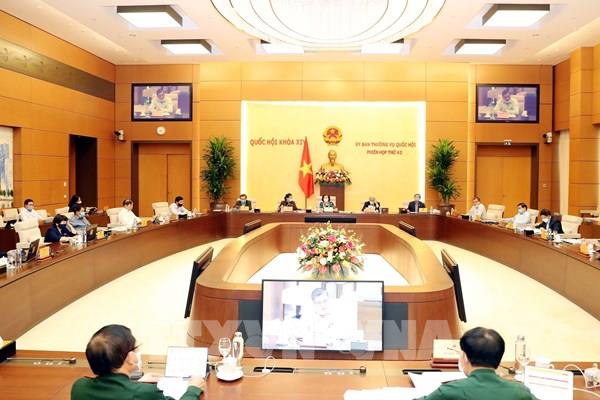 Bế mạc Phiên họp thứ 43 của Ủy ban Thường vụ Quốc hội