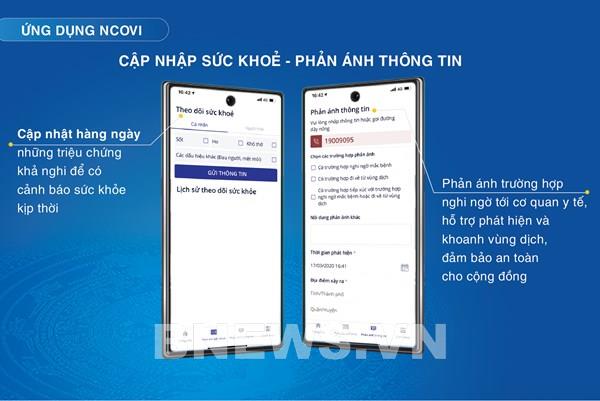 Hướng dẫn sử dụng về ứng dụng NCOVI để khai báo y tế
