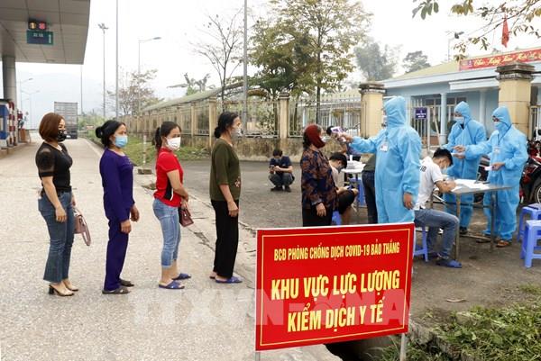 Lào Cai lập thêm 8 chốt kiểm soát dịch