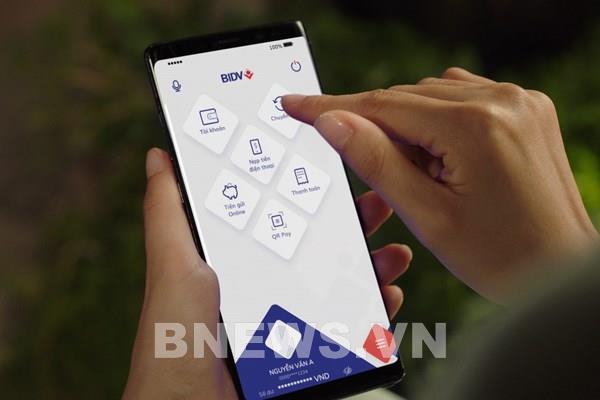 BIDV giảm mạnh phí chuyển tiền online từ ngày 1/4