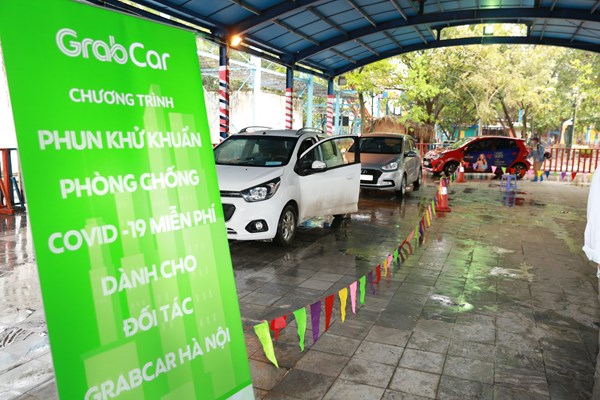 Grab Việt Nam thêm các biện pháp phòng chống dịch COVID-19 cho tài xế