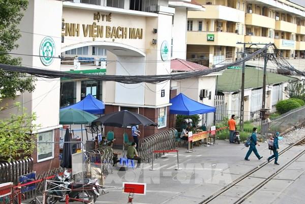 Hà Nội rà soát những người liên quan ổ dịch tại Bệnh viện Bạch Mai