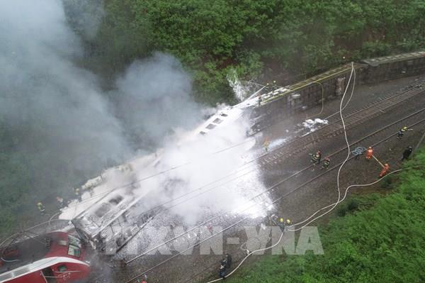 Tai nạn tàu hỏa tại Trung Quốc, hàng chục người bị thương