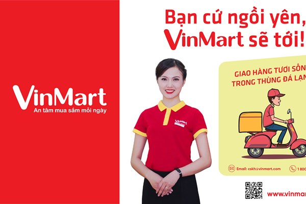 Hệ thống Vinmart triển khai bán hàng trực tuyến trong mùa dịch COVID-19