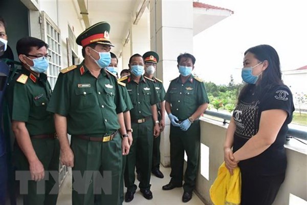 Những người lính Cụ Hồ trên tuyến đầu chống dịch COVID-19