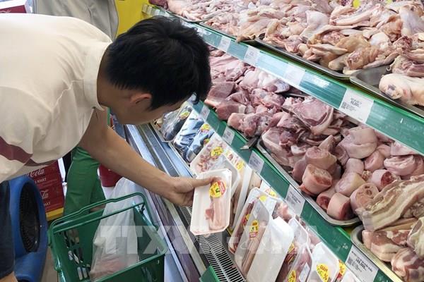 Lượng thịt lợn nhập khẩu tăng mạnh
