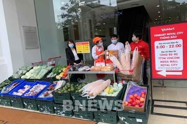 Dịch COVID-19: Mở thêm điểm bán hàng tạm thời để đảm bảo nguồn cung
