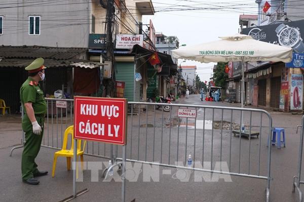 Cách ly thêm thôn Hạ Lôi (Mê Linh) do liên quan với bệnh nhân 243