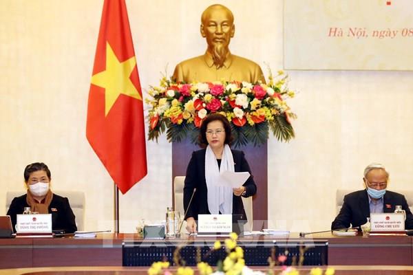 Ủy ban Thường vụ Quốc hội họp bất thường cho ý kiến về các biện pháp hỗ trợ người dân