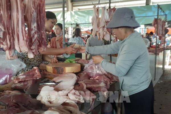 Giá thịt lợn cao - áp lực lạm phát năm 2020