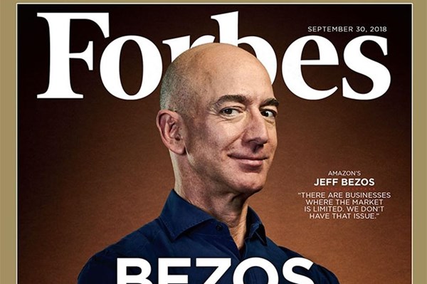 Tỷ phú Jeff Bezos tiếp tục giữ vị trí người giàu nhất thế giới năm 2020