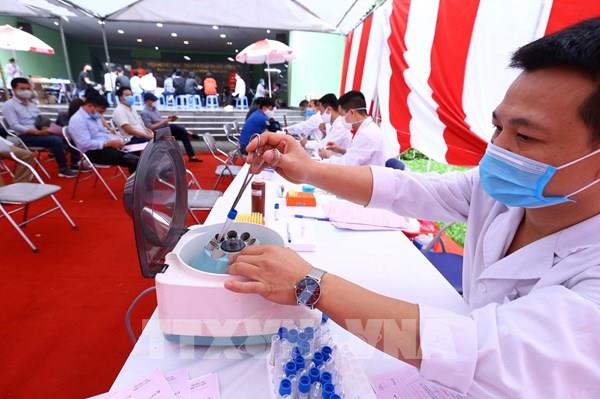 Bộ Tài nguyên và Môi trường tổ chức hiến máu tình nguyện