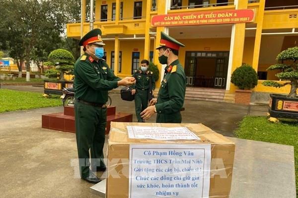 Dịch COVID-19: Nghĩa cử đáng quý của nữ giáo viên ở Thanh Hóa
