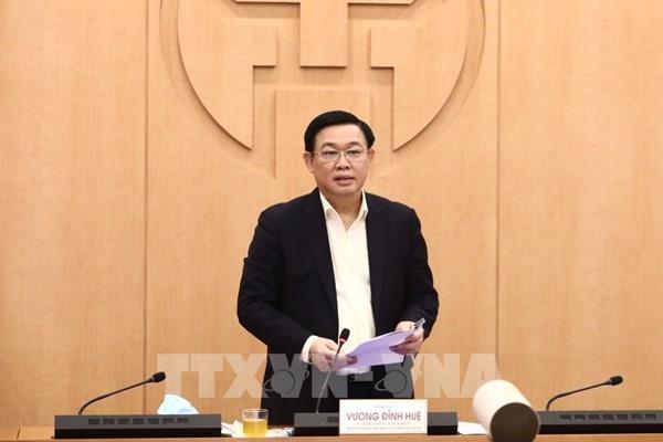 Bí thư Thành ủy Hà Nội: Tuyệt đối không được chủ quan, lơ là trong phòng chống dịch