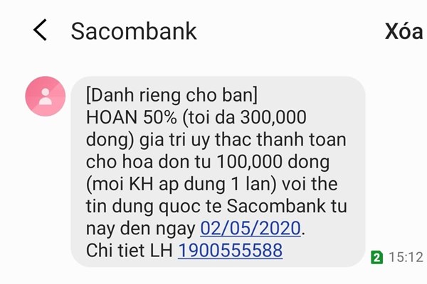 Ngân hàng đề xuất giảm cước phí tin nhắn viễn thông