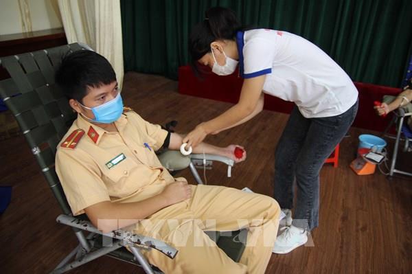 Cán bộ, chiến sỹ Công an tỉnh Đắk Nông hiến hơn 200 đơn vị máu