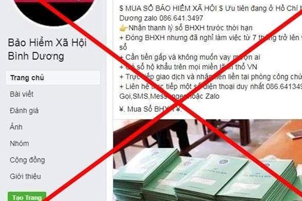 Xử lý nghiêm hành vi mua gom sổ bảo hiểm xã hội