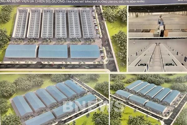 Dịch COVID-19: Khẩn trương hoàn thiện mô hình bệnh viện dã chiến