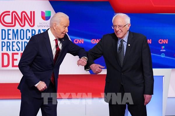 Bầu cử Mỹ 2020: Ông Sanders tuyên bố ủng hộ ứng cử viên tổng thống Biden