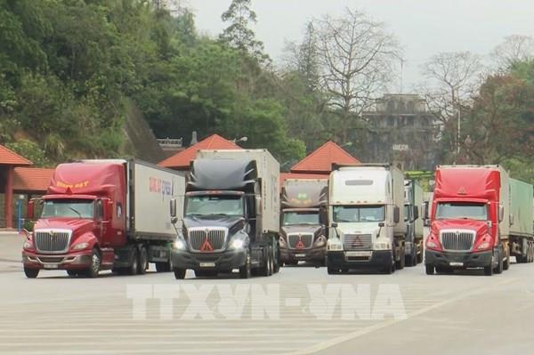 Đẩy nhanh thông quan hàng hoá tại các cửa khẩu phía Bắc