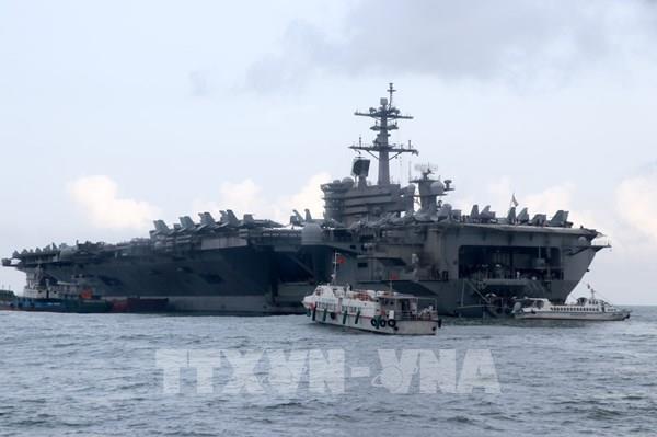 Mỹ loại khả năng ổ dịch COVID-19 trên tàu USS Theodore Roosevelt từng tới Việt Nam