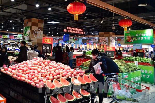 Doanh số bán lẻ của Trung Quốc giảm 19% trong quý I/2020