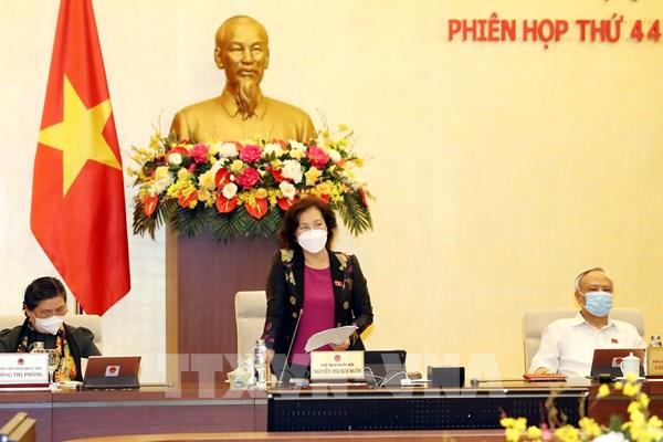 Khai mạc Phiên họp thứ 44 của Ủy ban Thường vụ Quốc hội
