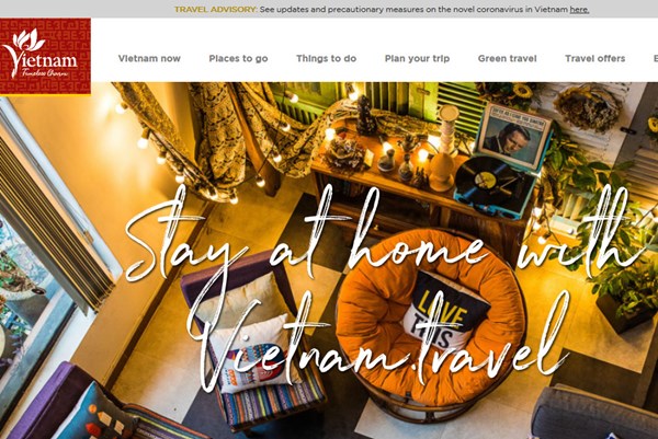 “Ở nhà cùng Việt Nam” truyền cảm hứng cho du khách quốc tế