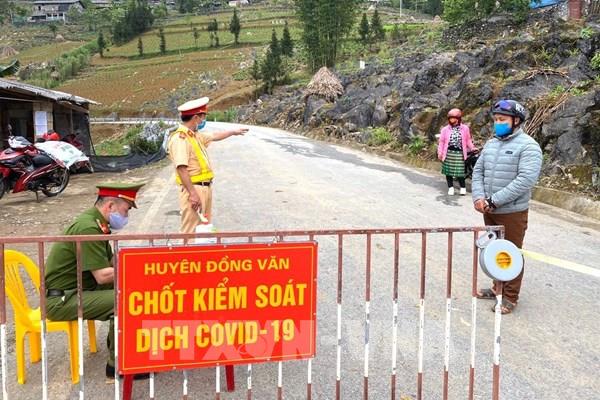Dịch COVID-19: Hà Giang kết thúc khoanh vùng cách ly từ 0h ngày 30/4