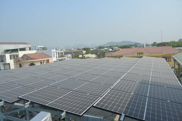 Thêm 2 dự án điện mặt trời áp mái tại Bình Định được hòa lưới điện