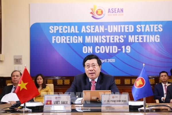 ASEAN 2020: ASEAN hợp tác với Hoa Kỳ ứng phó dịch COVID-19