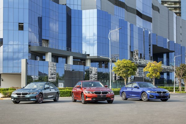 BMW Series 3 về Việt Nam với 3 phiên bản có giá cao hơn đối thủ