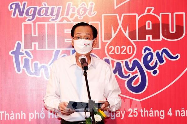 Dự kiến TP.HCM sẽ vận động khoảng 10.000 người đăng ký tham gia hiến máu