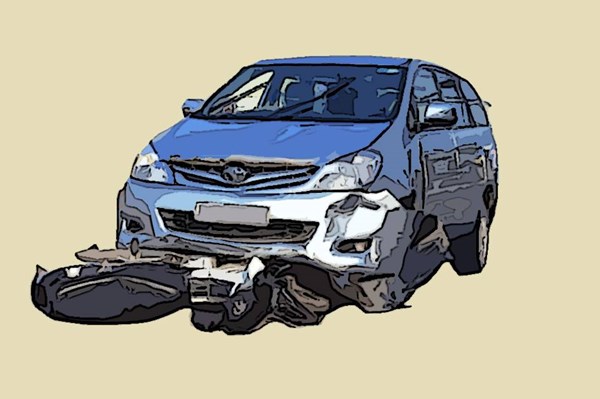 Tai nạn tại Tam Đảo: 1 ô tô con và xe máy lao xuống vực sâu 200m