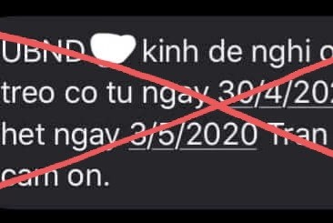 TP.HCM bác tin nhắn xuyên tạc lan truyền trên mạng xã hội