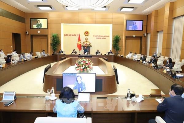 Ủy ban Thường vụ Quốc hội ban hành nghị quyết phê chuẩn nhân sự
