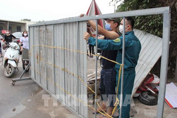 Hưng Yên gỡ bỏ lệnh phong tỏa thôn Chí Trung